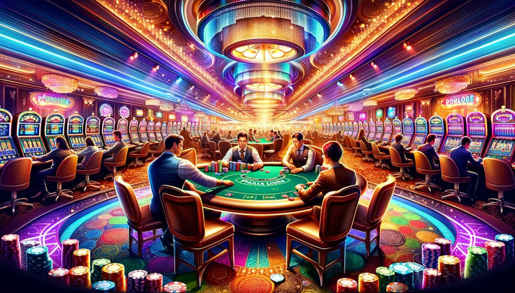 1Bet Casino کھلاڑیوں کے لیے لائیو کیسینو سیکشن